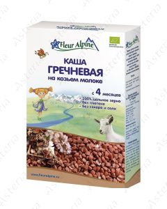 Флер Альпин Органик Каша гречневая на козьем молоке 200г