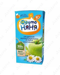 Фруто Няня Сок Яблоко, Ромашка, Липа 200мл