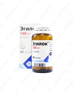 Egilok tablets 100mg N60
