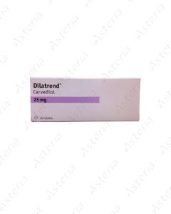 Dilatrend tablets 25mg N30
