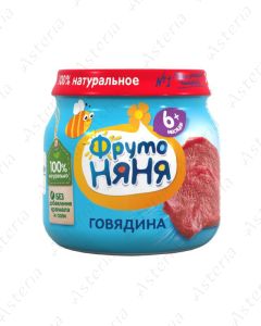Fruto Nyanya mashed beef 80g