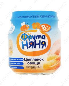 Fruto nianya puree poultry vegetables 100g