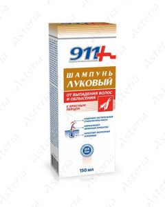911 Onion shampoo for hair loss and against baldness with red peper 150ml