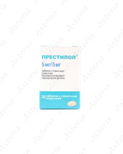 Prestilol coated tablets 5mg/5mg N30