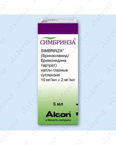 Simbrinza eye drops 5 ml