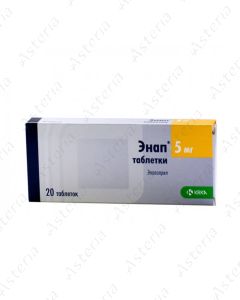 Enap tablets 5mg N20