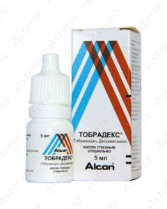 Tobradex eye drops 0.3%- 5ml