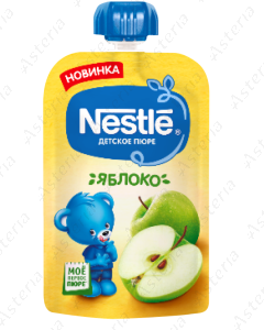 Nestle mashed pouch apple 90g