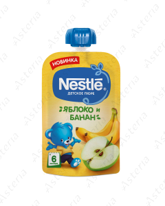 Nestle fruit puree Apple banna 90g