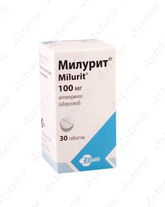 Milurit tablets 100mg N30