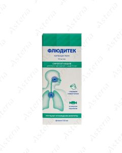 Fluditec syrup 5% 20mg / ml 125ml