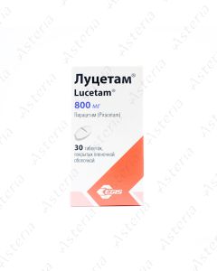 Լուցետամ դհտ 800մգ N30