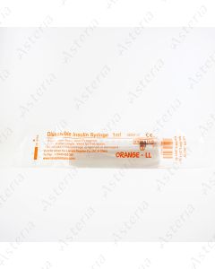 Ներարկիչ ինսուլին Orange 100U 1մլ 26G N1