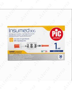 Pic Solution Ինսուլինային ներարկիչ 1մլ 30GX8mm N30