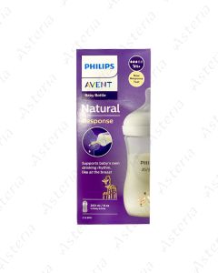 Avent Natural կերակրաշիշ 1M+ 3կաթիլ 260մլ  903/66